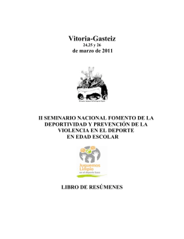 Libro de Actas del II Seminario Nacional de Fomento de la
