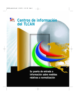 Centros de información del TLCAN