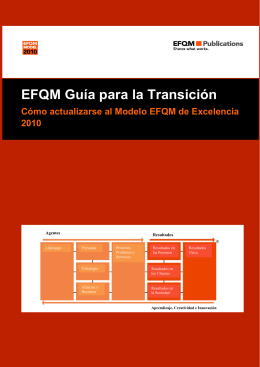 EFQM Guía para la Transición