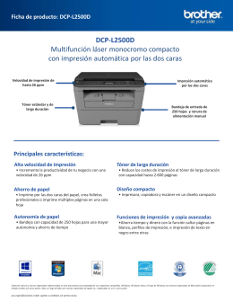 Ficha de producto: DCP