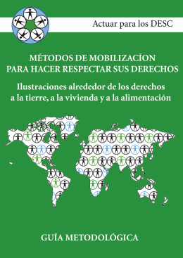 Métodos de movilización para hacer respetar sus derechos