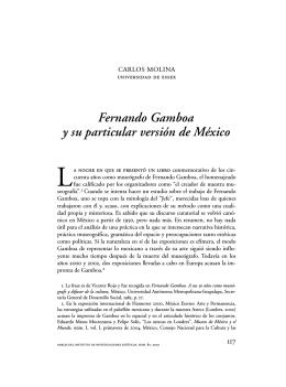 Fernando Gamboa y su particular versión de México