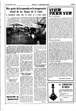 “¿oﬁcial de las fiestas de la Cinta