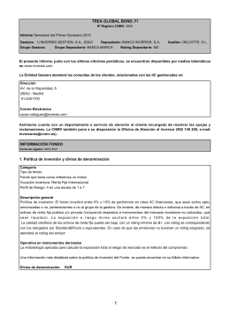 INFORME 1er Semestre 2015