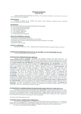 ACTA Nº 143 - Transparencia Parral