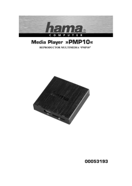 REPRODUCTOR MULTIMEDIA “PMP10”