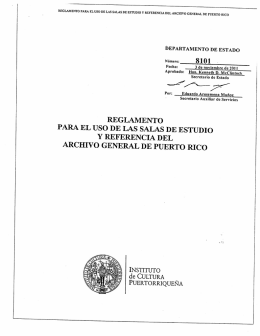 reglamento para el uso de las salas de estudio y referencia del