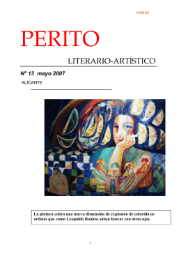 PERITO (Literario-Artístico)