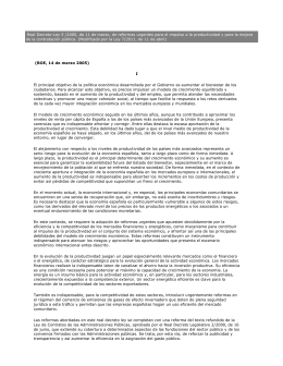 Real Decreto-Ley 5 /2005 - Comisión Nacional del Mercado de