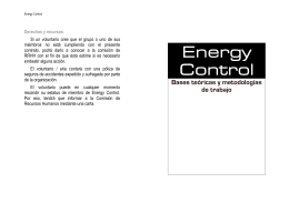 3. Energy Control - Democracy, Cities & Drugs II