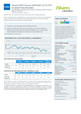 iShares MSCI Russia ADR/GDR UCITS ETF