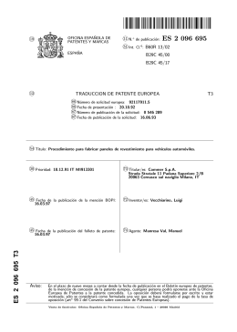 proceso para la fabricacion de paneles de guarnicion para