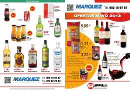 Ofertas Mayo del 2013 - Marquez Distribucions