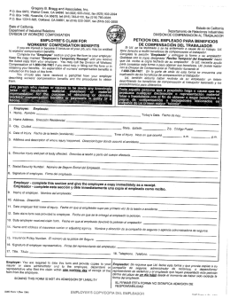 Employee Accident Report Form 5020