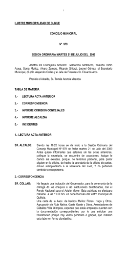Acta de Concejo Municipal 979