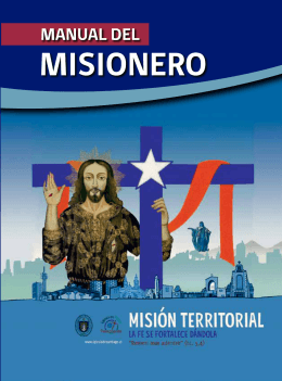 Manual del Misionero - Arzobispado de Santiago