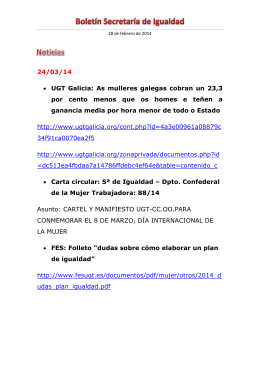boletin secretaria de igualdad del 24/02/2014 al 28