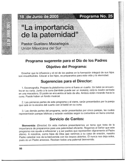 Programa Padres Escuela Sabática