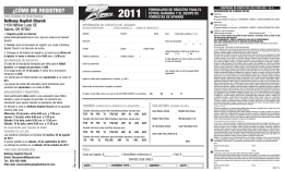 ¿CÓMO ME REGISTRO? - Bethany Baptist Church
