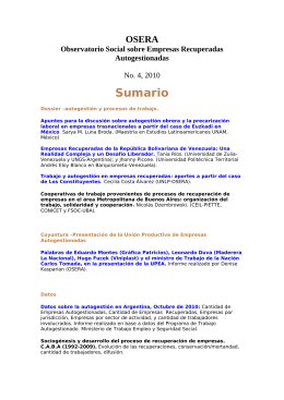 Sumario - Clacso