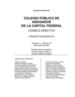 26 - Colegio Público de Abogados de la Capital Federal