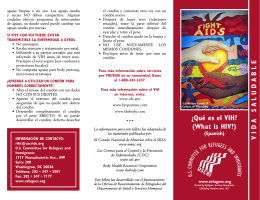 ¿Qué es el VIH? (What is HIV?) V I D A S A L U D A B L E