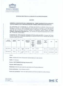 M - Sociedad de Bolsas