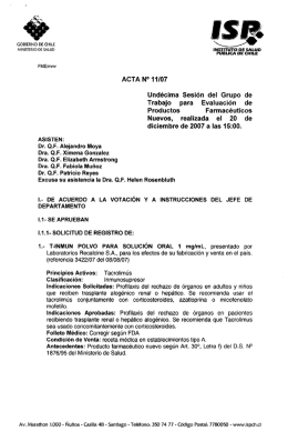 GT11 201207 - Instituto de Salud Pública de Chile