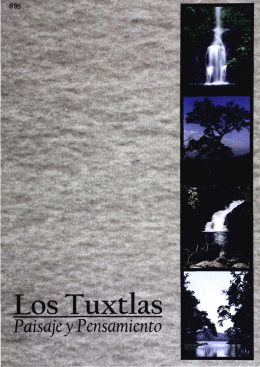 Los tuxtlas : paisaje y pensamiento : imágenes de la Reserva de la