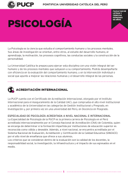 PSICOLOGÍA