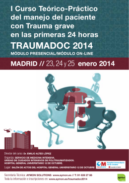 TrauMadoC 2014 - Congresos Médicos