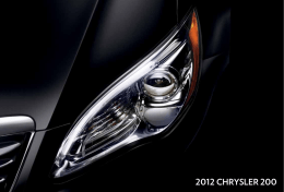 Descargue el catálogo del Chrysler 200