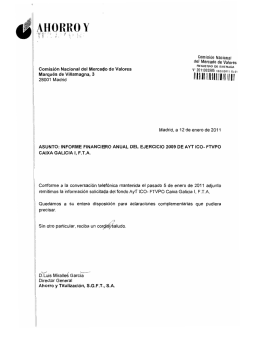 Sí - Comisión Nacional del Mercado de Valores