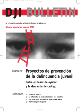 DJI Bulletin span.2000 - Deutsches Jugendinstitut e.V.