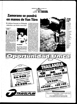 Zamorano se pondrá