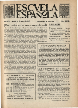 Año XXIII, núm. 1160, 18 de enero de 1963