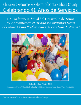 2012 Conference Program SPANISH FINAL.pub