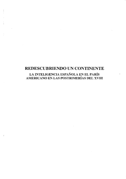 REDESCUBRIENDO UN CONTINEN TE