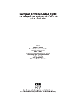 [White Papers] Fields of Poison 2002