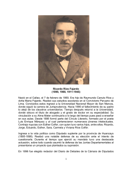 Ricardo Ríos Fajardo (1898, 1908, 1911
