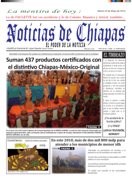 opinion - Noticias de Chiapas