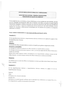 acta de absolucüón de consultas y obervacsones ads n9