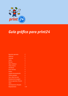 Guía gráfico para print24