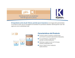 pH- de Klaren, descarga el folleto