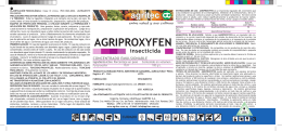 AGRIPROXYFEN insecticida