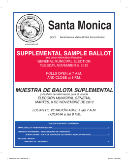 School Board - City of Santa Monica