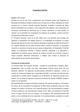 Erica López - Inclusión Social