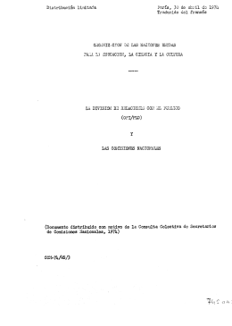 (OPI/PLD) y las Comisiones Nacionales - unesdoc