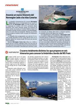 Costa Cruceros presenta en Madrid su catálogo para