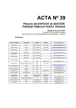 ACTA Nº 39